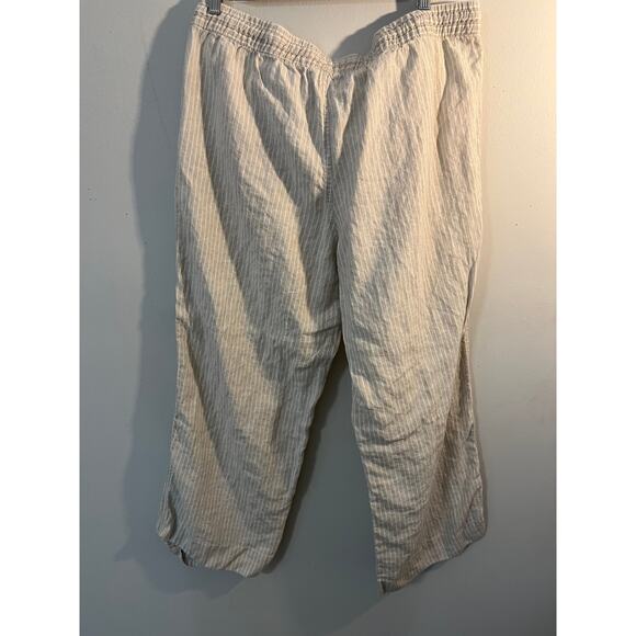 L.L. Bean Linen Pants Womens size 20 Reg - Picture 4 of 4